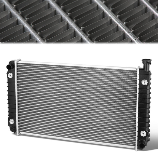 RADIADOR RADIATOR - OEM - 92-95 CHEVROLET LUMINA APV / 92-95 OLDSMOBILE SILHOUETTE / 92-95 PONTIAC TRANS SPORT - FITS 3.8L W/ 2 TRANSMISSION OIL COOLERS - DPI -