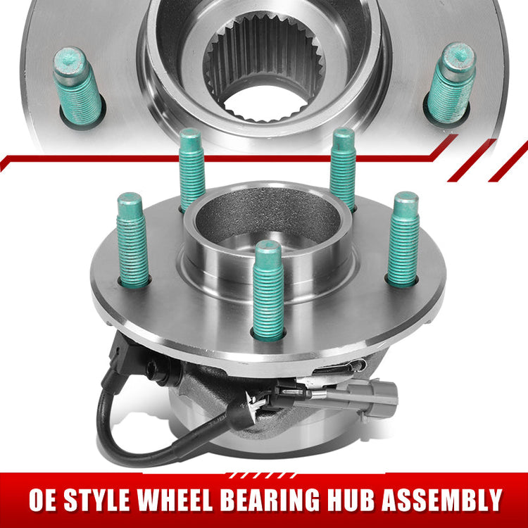 MASA DE RUEDA WHEEL HUBS & BEARINGS - 2005-2006 CHEVROLET EQUINOX / 2006 PONTIAC TORRENT / 2002-2007 SATURN VUE / 4-WHEEL ABS