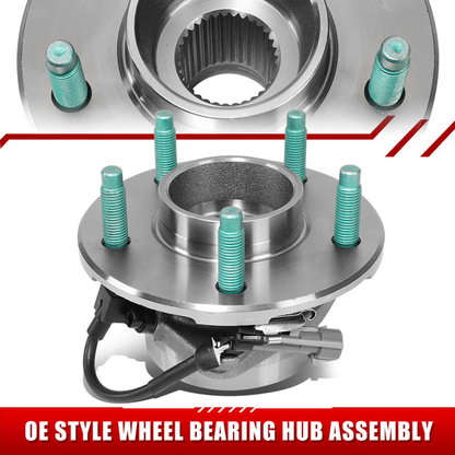 MASA DE RUEDA WHEEL HUBS & BEARINGS - 2005-2006 CHEVROLET EQUINOX / 2006 PONTIAC TORRENT / 2002-2007 SATURN VUE / 4-WHEEL ABS