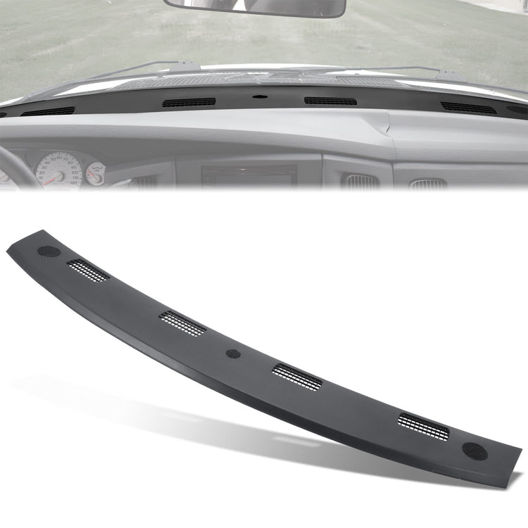 nan UPPER DASHBOARD PANEL - 02-05 RAM 1500 2500 3500 - BLACK - PLASTIC