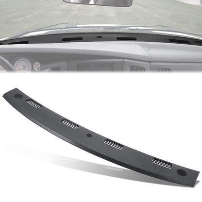 nan UPPER DASHBOARD PANEL - 02-05 RAM 1500 2500 3500 - BLACK - PLASTIC