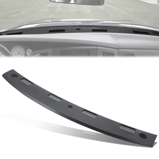 nan UPPER DASHBOARD PANEL - 02-05 RAM 1500 2500 3500 - BLACK - PLASTIC