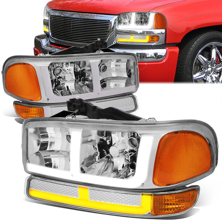 FAROS 99-06 GMC SIERRA 1500 / 01-06 GMC SIERRA 1500 HD / 2007 GMC SIERRA 1500 & 1500 HD CLASSIC / 99-04 GMC SIERRA 2500 / 01-06 GMC SIERRA 2500 HD / 2007 GMC SIERRA 2500 HD CLASSIC / 01-06 GMC SIERRA 3500 / 2007 GMC SIERRA 3500 CLASSIC / 99-06 GMC YUKON /