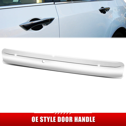 MANIJA DOOR HANDLE COVERS - NISSAN NV200 13-21 - CHEVROLET CITY EXPRESS 15-18 - STEEL / PLASTIC - CHROME