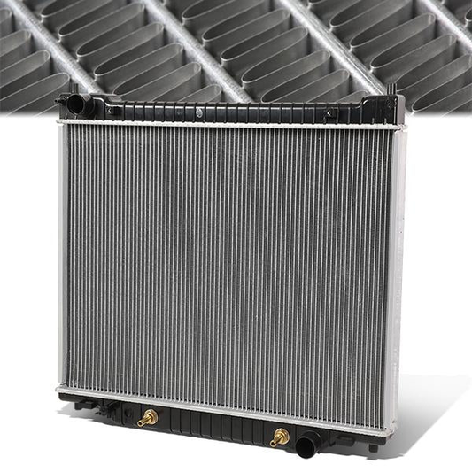 RADIADOR RADIATOR - OEM - 04-14 FORD E-150 / 04-14 FORD E-250 / 04-18 FORD E-350 / 04-18 FORD E-450 / 04-14 FORD ECONOLINE - FITS 5.4L MODELS WITH 1/2 IN. TRANSMISSION OIL COOLER CONNECTIONS - FITS AUTOMATIC TRANSMISSION MODELS - DPI-2977