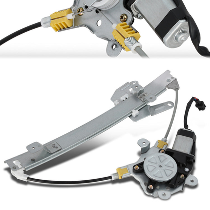 REGULADOR DE VENTANA WINDOW MOTORS & REGULATORS - METALLIC - 02-06 NISSAN ALTIMA - METALLIC - BARE STEEL/PLASTIC