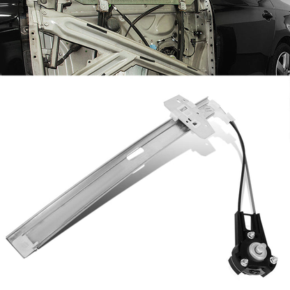 REGULADOR DE VENTANA WINDOW MOTORS & REGULATORS - METALLIC - 86-87 MAZDA B00/87-93 MAZDA B2200/87-93 MAZDA B2600 - METALLIC - BARE STEEL/PLASTIC