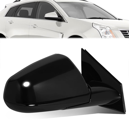 RETROVISOR MIRROR - OE STYLE - CADILLAC SRX 2010-2012 - WITH POWER FOLD WITH HEATED GLASS - PASSENGER RIGHT SIDE - BLACK