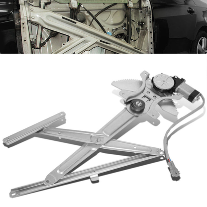 REGULADOR DE VENTANA WINDOW MOTORS & REGULATORS - METALLIC - 90-95 TOYOTA 4RUNNER - METALLIC - BARE STEEL/PLASTIC