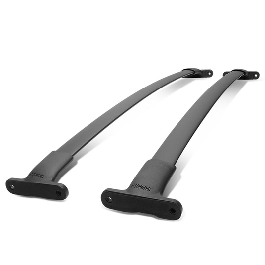 PORTAEQUIPAJE ROOF RACK CROSS BARS - ALUMINUM - 16-18 FORD EXPLORER - ONLY FITS OEM ROOF RAIL MODELS
