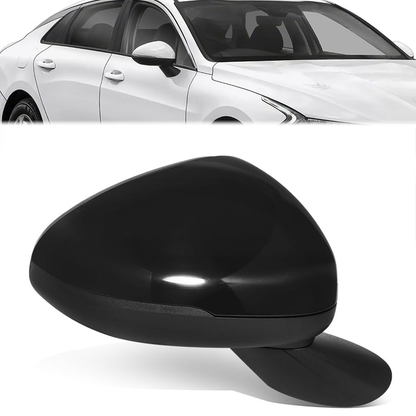 RETROVISOR MIRROR - OE STYLE - KIA K5 21-24 - WITH POWER WITH HEATED GLASS WITH BLIND SPOT - FOR LXS - PASSENGER SIDE - PAINT TO MATCH - BLACK