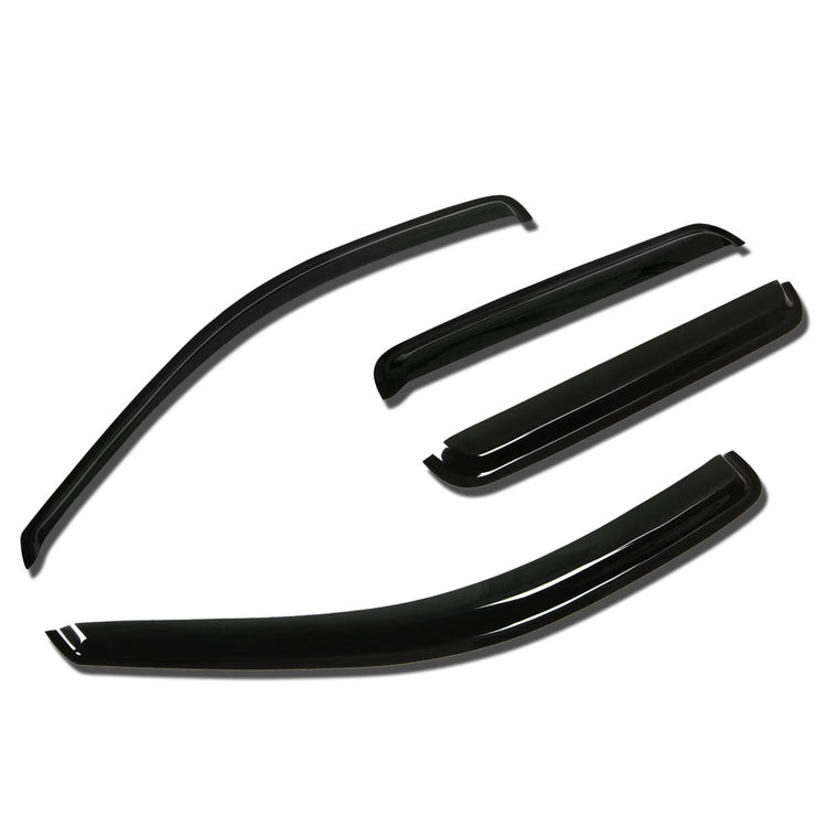 PROTECTOR DE VENTANA WINDOW VISORS - 99-04 JEEP GRAND CHEROKEE - 4PCS - DARK SMOKE