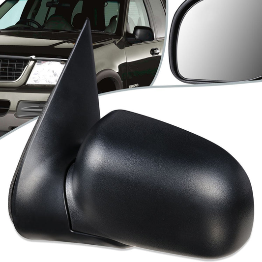 RETROVISOR MIRROR - OEM - 02-05 FORD EXPLORER / 02-05 MERCURY MOUNTAINEER - POWERED - TEXTURED - BLACK - LEFT