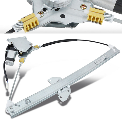 REGULADOR DE VENTANA WINDOW MOTORS & REGULATORS - METALLIC - 00-06 MAZDA MPV - METALLIC - BARE STEEL/PLASTIC