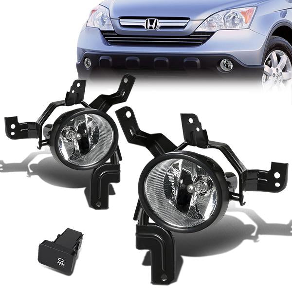 FAROS DE NIEBLA 07-09 HONDA CRV 4-DR - W/ SWITCH - H11 BULB - CLEAR
