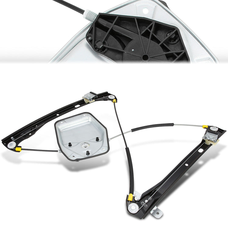 REGULADOR DE VENTANA WINDOW MOTORS & REGULATORS - METALLIC - 05-10 VOLKSWAGEN BORA/10 VOLKSWAGEN GLI/05-14 VOLKSWAGEN JETTA - FITS SEDAN / WAGON MODELS - METALLIC - BARE STEEL/PLASTIC