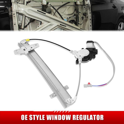 REGULADOR DE VENTANA WINDOW MOTORS & REGULATORS - HONDA CIVIC 2001-2005 - SEDAN - METALLIC - BARE STEEL / PLASTIC