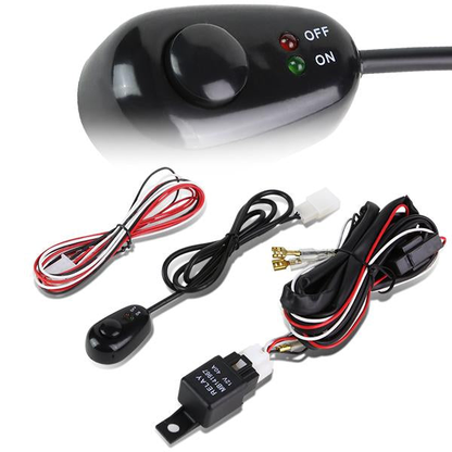 FAROS DE NIEBLA UNIVERSAL WIRING HARNESS - W/ SWITCH