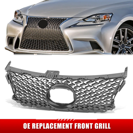 PARRILLA GRILLE - LX IS250/350 13-16/17-20/21-ON/ GRILLE ASS'Y 13-16/ PAINTED BLACK W/O MOULDING/ (W/ F-SPORT) (EU=USA)//PARTS.NO,LX1200152//OEM NO,5311253061