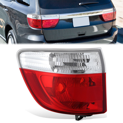 FAROS TRASEROS OE STYLE - 11-13 DODGE DURANGO - OUTER - 3057 TURN SIGNAL / 3057 TAIL LIGHT - CHROME HOUSING - LEFT