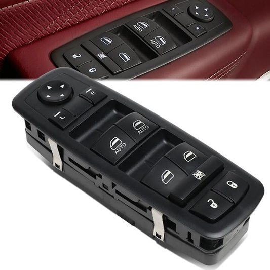 INTERRUPTOR ELEVADOR ELECTRICO 15-17 CHRYSLER 200 / 13-16 DODGE DART / 14-19 JEEP CHEROKEE - DRIVER SIDE - BLACK