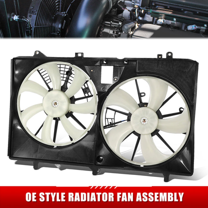 ABANICOS OE STYLE -TOYOTA SIENNA 2011-2013 - 2.7L - W/O TOW PACKAGE