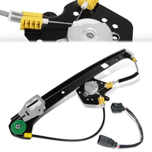 REGULADOR DE VENTANA WINDOW MOTORS & REGULATORS - METALLIC - 00-06 BMW X5 - METALLIC - BARE STEEL/PLASTIC