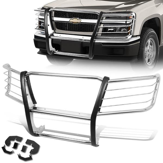BURRERA 04-12 CHEVY COLORADO / 04-12 GMC CANYON - REMOVAL OF FRONT CROSS BAR IS REQUIRED ON 09-10 MODELS - CHROME