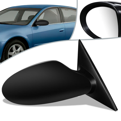 RETROVISOR MIRROR - OEM - 02-04 NISSAN ALTIMA - POWERED - HEATED - BLACK MATERIAL - RIGHT