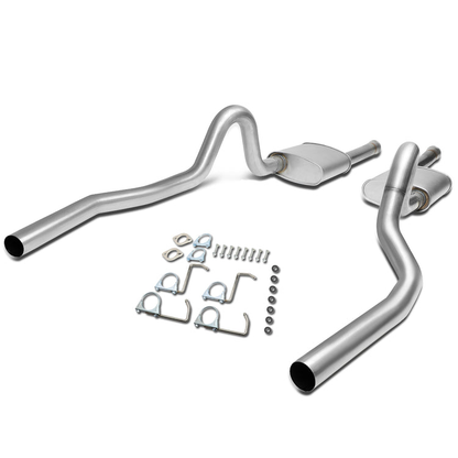 TUBERIA CATBACK CATBACK - 94-95 FORD MUSTANG 5.0L - STAINLESS STEEL