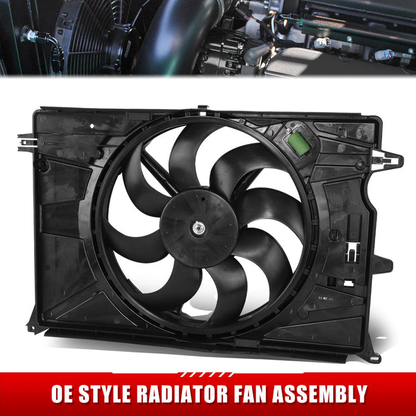 ABANICOS OE STYLE -JEEP RENEGADE 2015-2018 - 1.4L TYPE 1 - W/O A/C