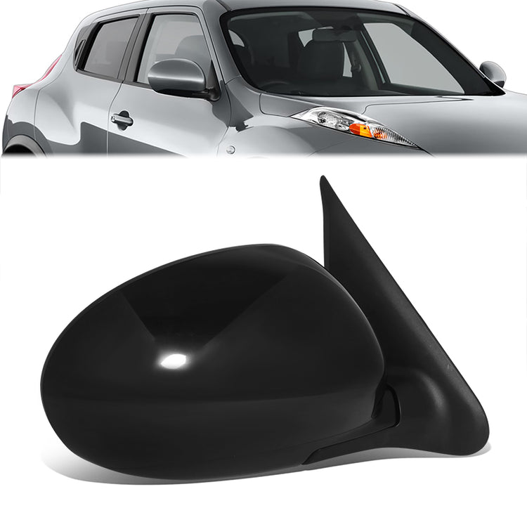 RETROVISOR MIRROR - OE STYLE - NISSAN JUKE 11-14 - WITH POWER WITH HEATED - PASSENGER SIDE - PAINT TO MATCH - BLACK