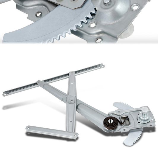 REGULADOR DE VENTANA WINDOW MOTORS & REGULATORS - METALLIC - 90-95 TOYOTA 4RUNNER WITHOUT VENT WINDOW - METALLIC - BARE STEEL/PLASTIC