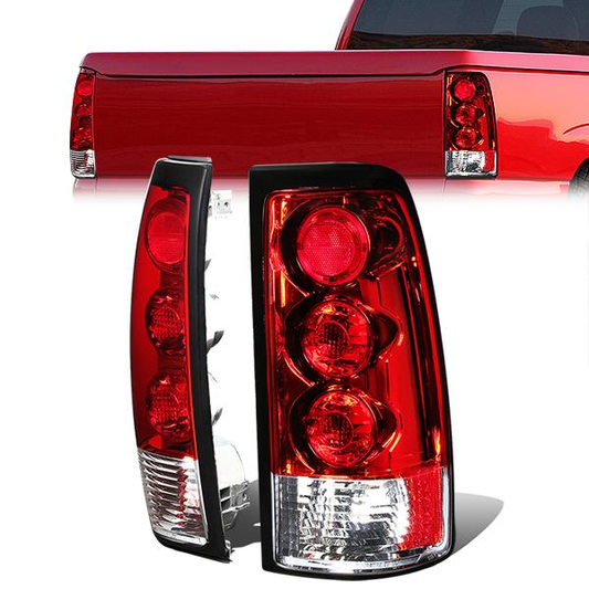 FAROS TRASEROS 99-02 CHEVY SILVERADO 1500 , 2500 / 99-03 GMC SIERRA 1500 , 2500 / 01-02 CHEVY SILVERADO 1500HD , 2500HD , 3500 / 01-03 GMC SIERRA 1500HD , 2500HD , 3500 - ALTEZZA - CLEAR