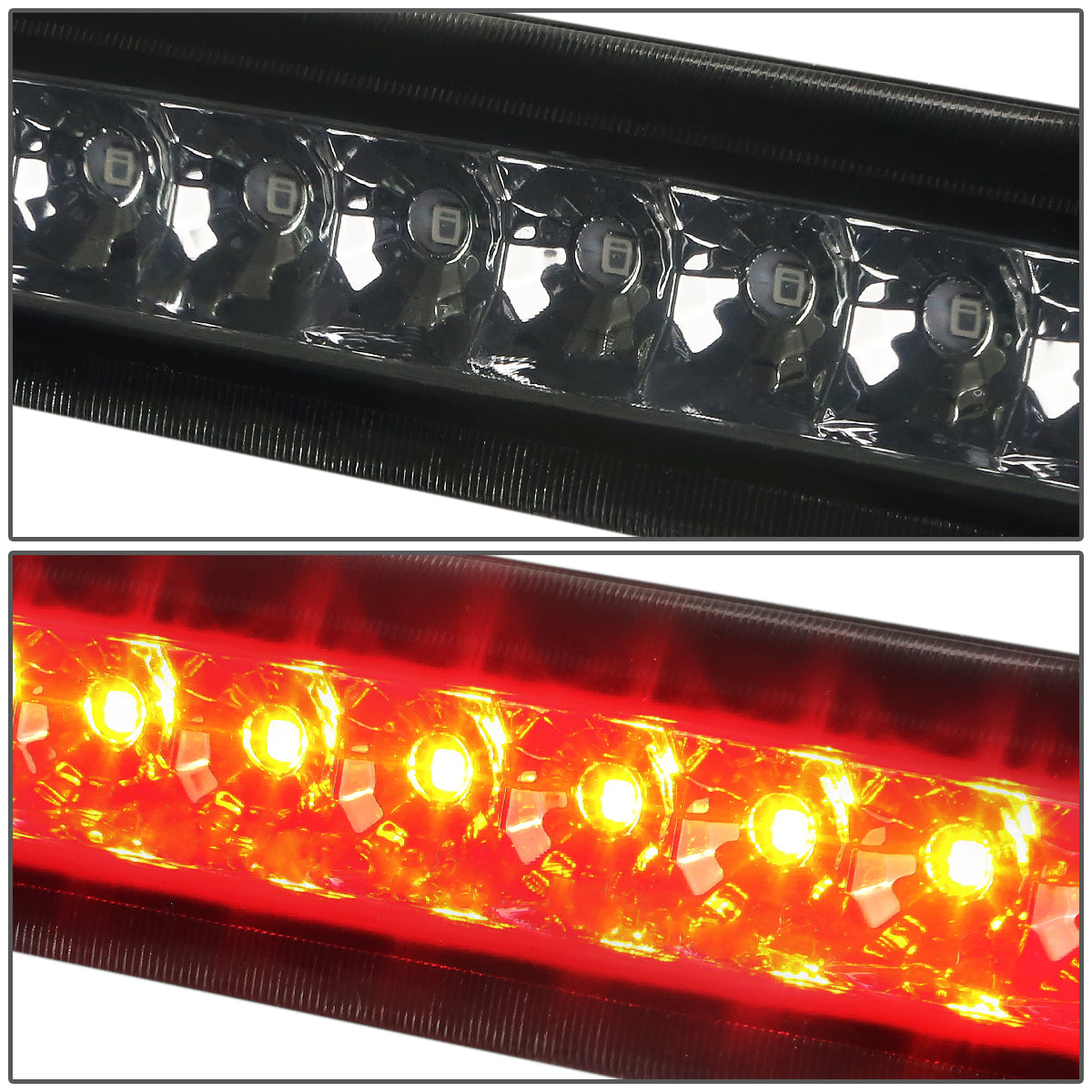 LUZ DE FRENO 03-09 TOYOTA 4RUNNER - FITS MODELS WITHOUT REAR SPOILER - LED - SMOKE