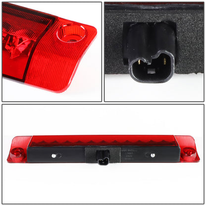 LUZ DE FRENO 10-16 TOYOTA 4RUNNER / 14-16 HIGHLANDER / 10-15 PRIUS / 12-16 PRIUS C & V / 11-16 SIENNA - LED - RED