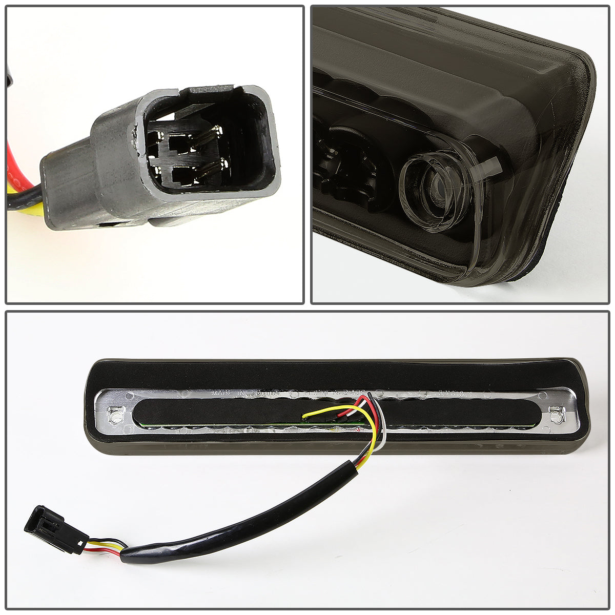 LUZ DE FRENO 88-98 CHEVY C1500, K1500, K2500 / 88-99 C2500 / 88-00 C3500, K3500 / 94-99 C1500, 2500, K1500, K2500 SUBURBAN - LED - BLACK / SMOKE