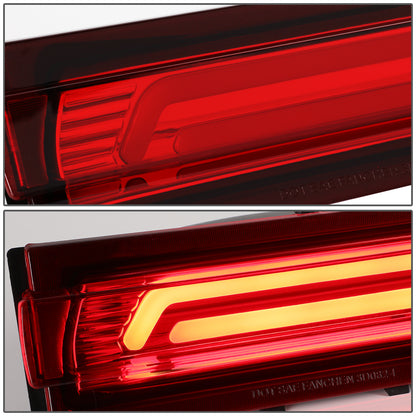 LUZ DE FRENO 91-96 CHEVY CORVETTE - PLUGS INTO FACTORY BULB SOCKET - 3D - LED - RED