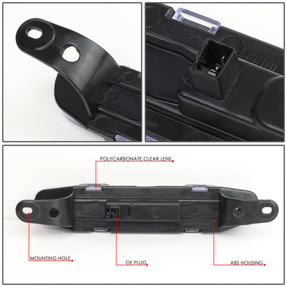 LUZ DE FRENO 06-10 DODGE CHARGER - 3D - LED - CHROME