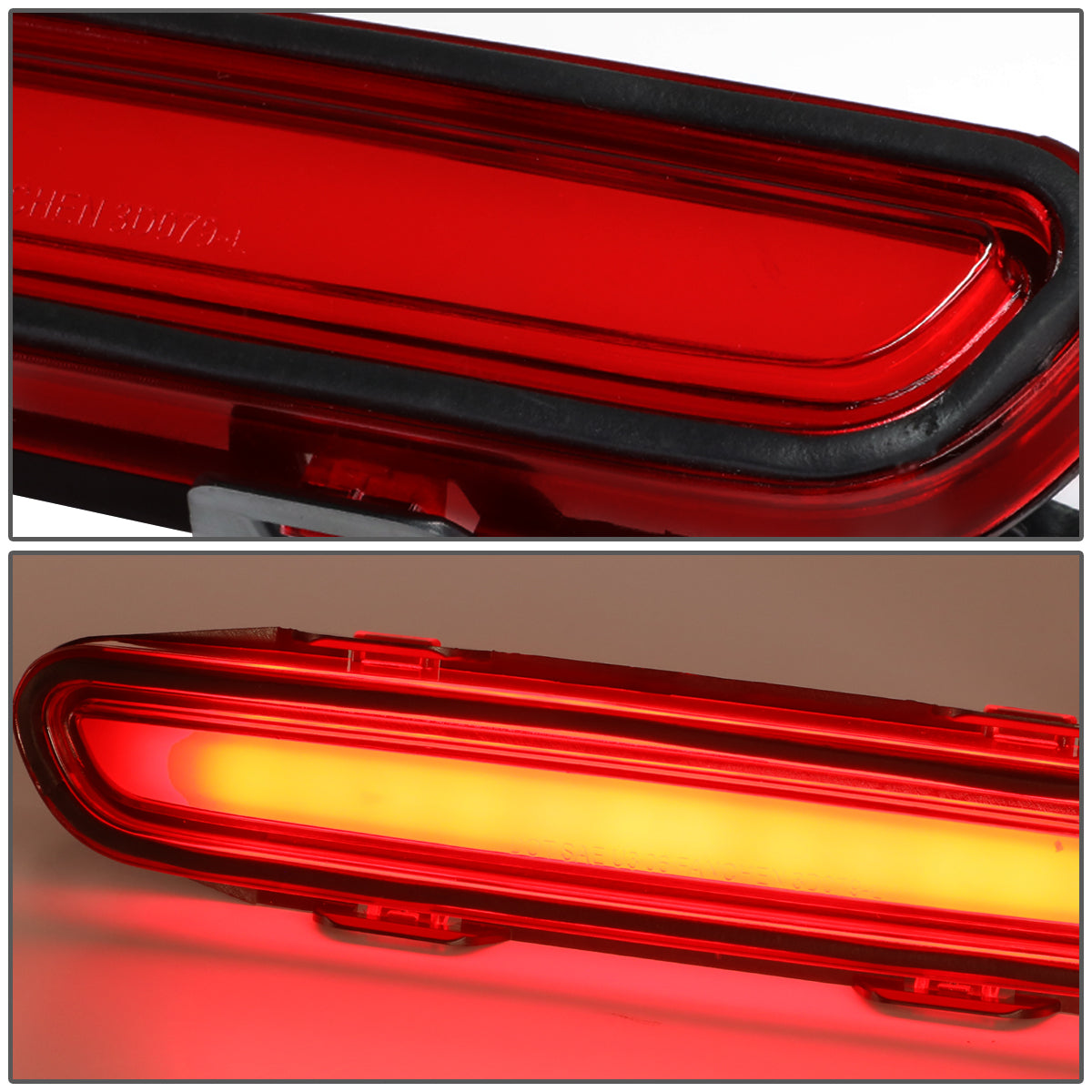 LUZ DE FRENO 06-10 DODGE CHARGER - 3D - LED - RED
