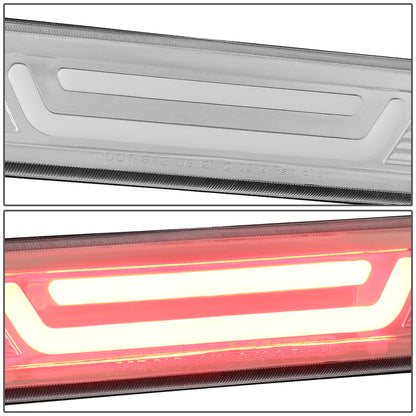 LUZ DE FRENO 04-12 CHEVY COLORADO, GMC CANYON / 06-08 ISUZU I-SERIES - 3D - LED - CHROME