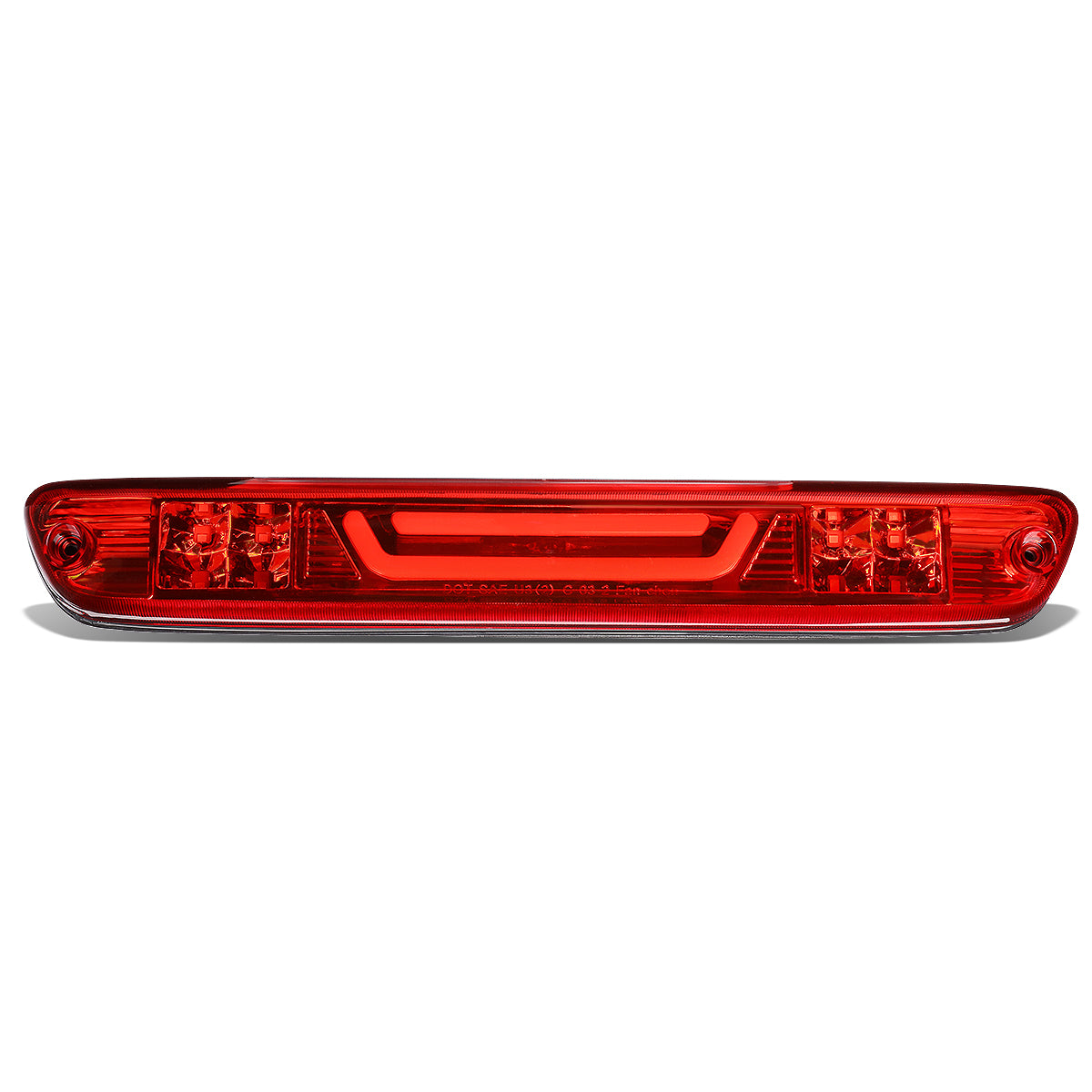 LUZ DE FRENO 04-12 CHEVY COLORADO, GMC CANYON / 06-08 ISUZU I-SERIES - 3D - LED - RED