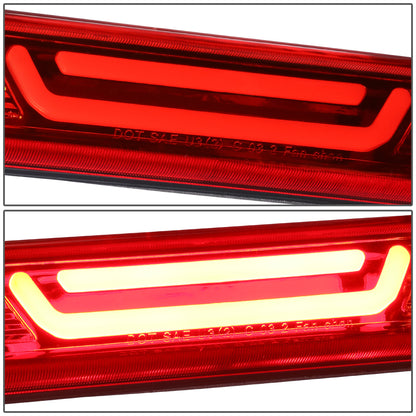 LUZ DE FRENO 04-12 CHEVY COLORADO, GMC CANYON / 06-08 ISUZU I-SERIES - 3D - LED - RED