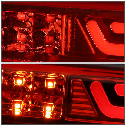 LUZ DE FRENO 04-12 CHEVY COLORADO, GMC CANYON / 06-08 ISUZU I-SERIES - 3D - LED - RED