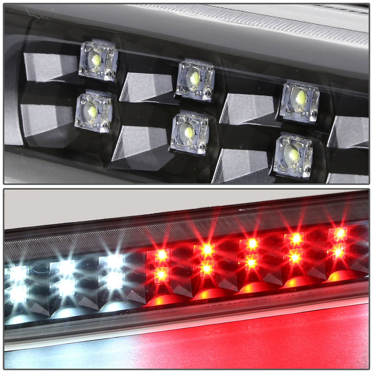 LUZ DE FRENO 04-12 CHEVY COLORADO, GMC CANYON / 06-08 ISUZU I-SERIES - LED - BLACK
