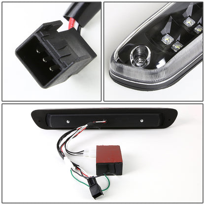 LUZ DE FRENO 04-12 CHEVY COLORADO, GMC CANYON / 06-08 ISUZU I-SERIES - LED - BLACK