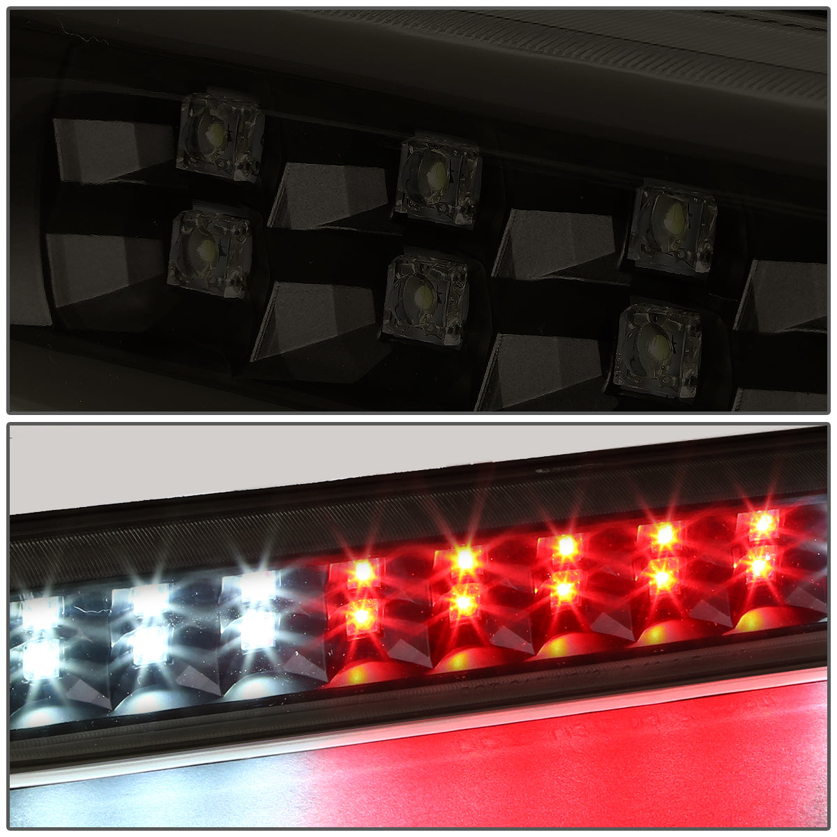 LUZ DE FRENO 04-12 CHEVY COLORADO, GMC CANYON / 06-08 ISUZU I-SERIES - LED - BLACK SMOKE