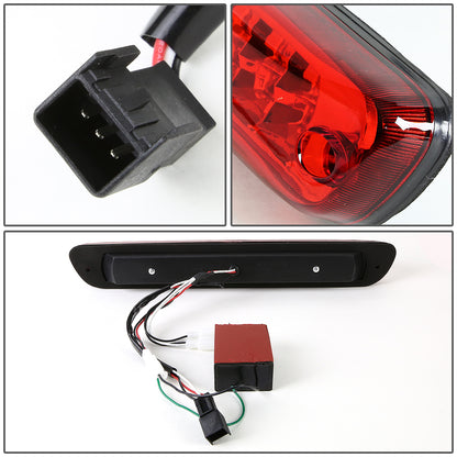 LUZ DE FRENO 04-12 CHEVY COLORADO, GMC CANYON / 06-08 ISUZU I-SERIES - LED - RED
