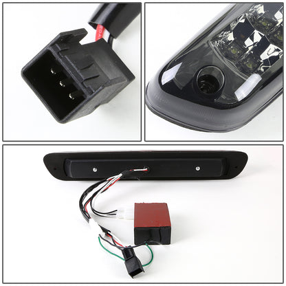 LUZ DE FRENO 04-12 CHEVY COLORADO, GMC CANYON / 06-08 ISUZU I-SERIES - LED - SMOKE