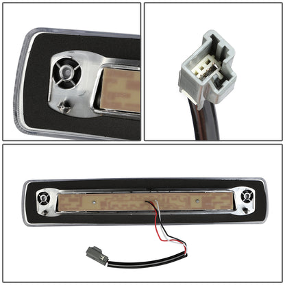 LUZ DE FRENO 15-18 CHEVY COLORADO, GMC CANYON - 3D - LED - CHROME